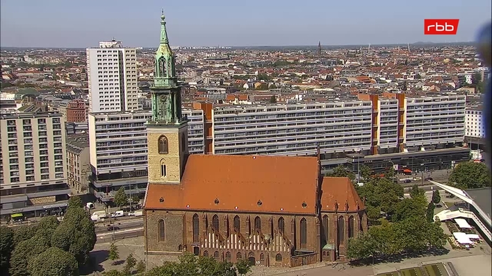 rbb Wettercam - Rotes Rathaus, Berlin